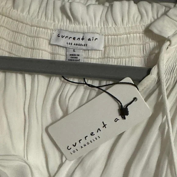 NWT Current Air Ivory Long Sleeve Dress - Picture 2 of 11